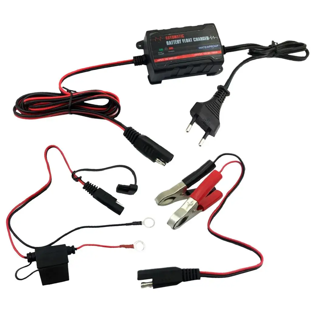 

Автоматическое поплавковое зарядное устройство для автомобиля, мотоцикла, 6 в, 12 В, штепсельная вилка европейского стандарта