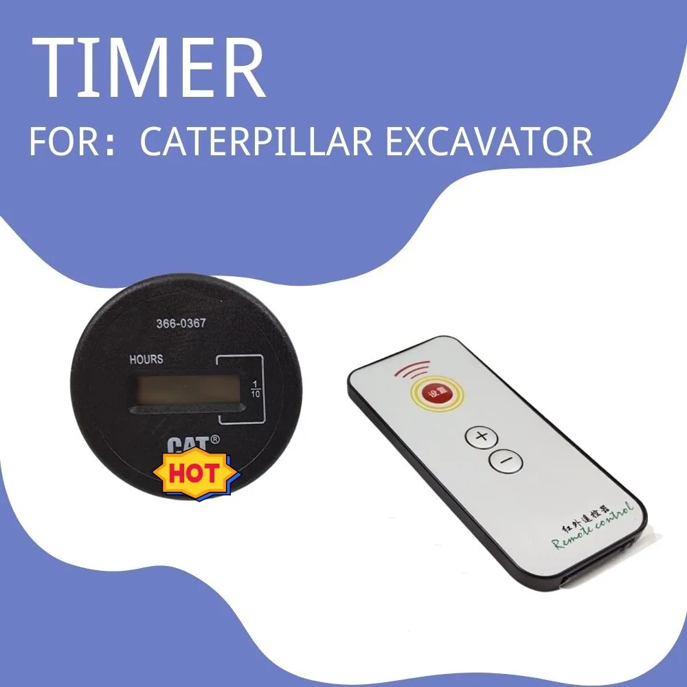 

366-0367 For CATERPILLAR Timer CAT Time Remote Hour Meter With Control Timer Diesel Petrol Engine Excavator Spare Parts