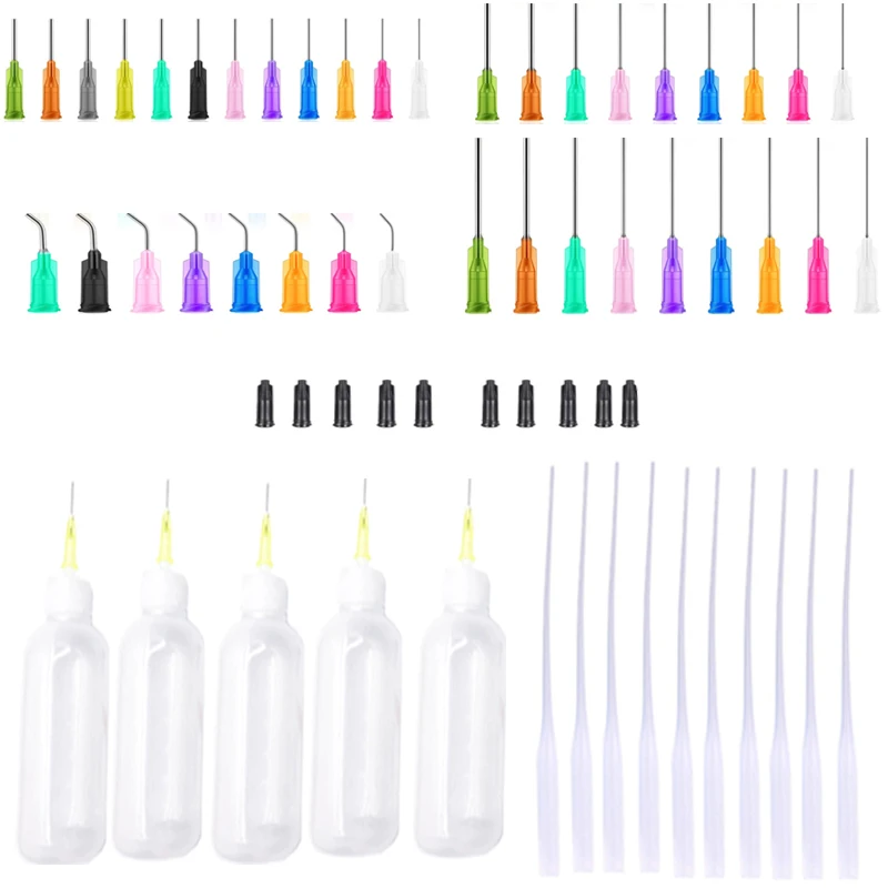 

Насадки для клея и чернил, черный, пластик, 69 шт