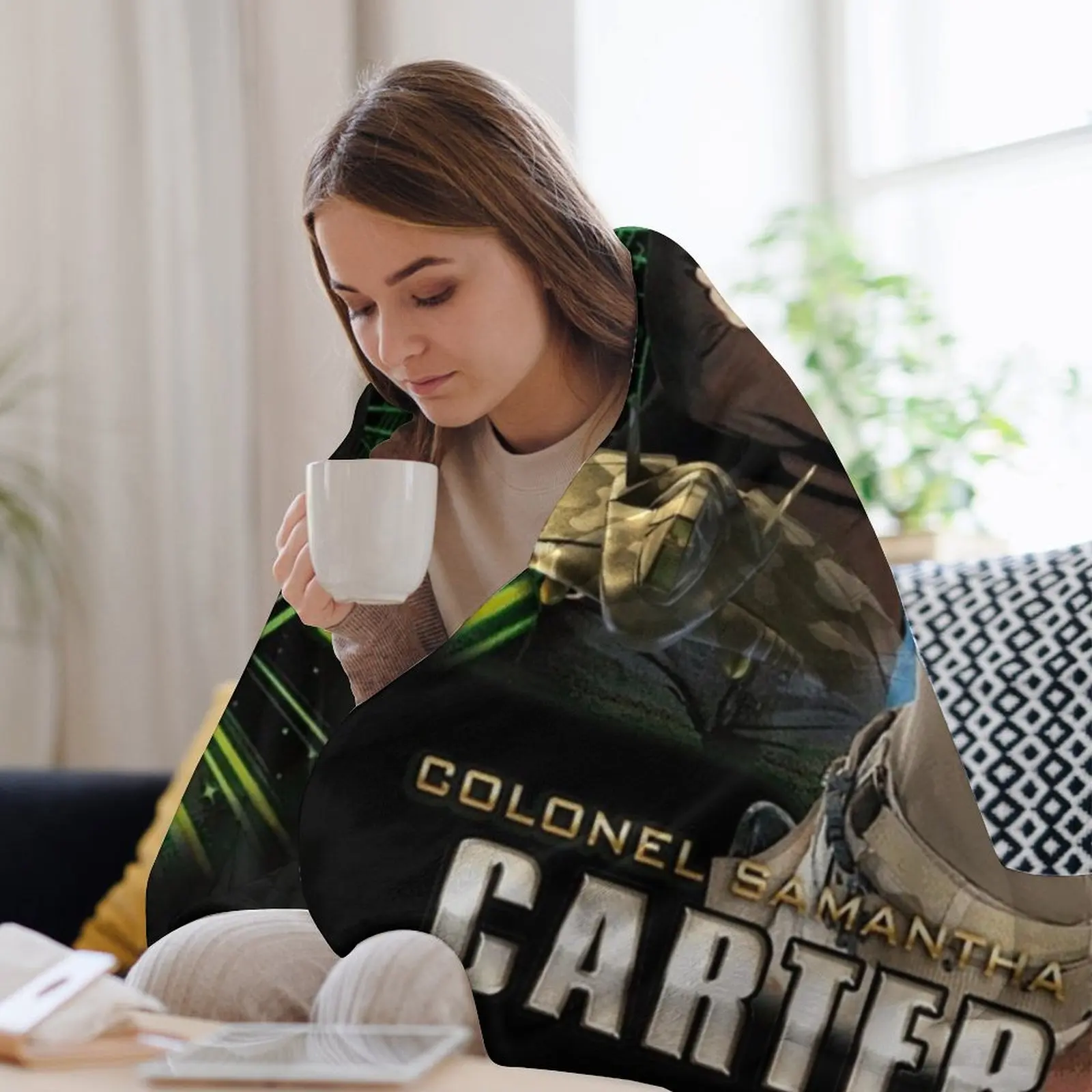 Одеяло Stargate SG1 Samatha Carter