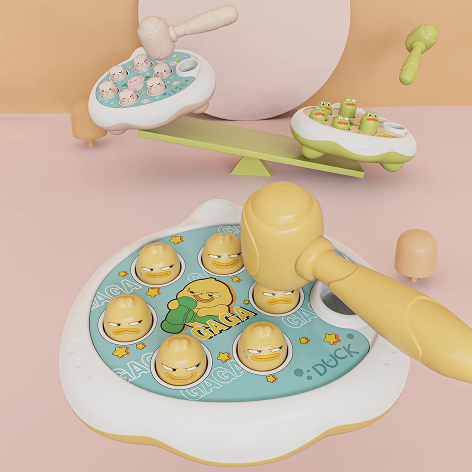 

Интерактивная игрушка Whack A Game, игрушка-молот для детей 3-8 лет