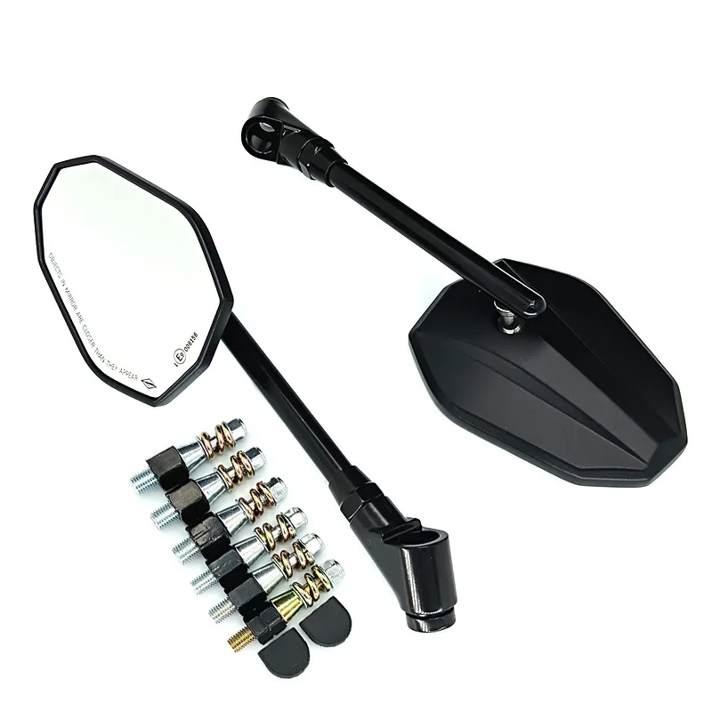 Универсальное мотоциклетное зеркало заднего вида 8 мм 10 из алюминиевого сплава