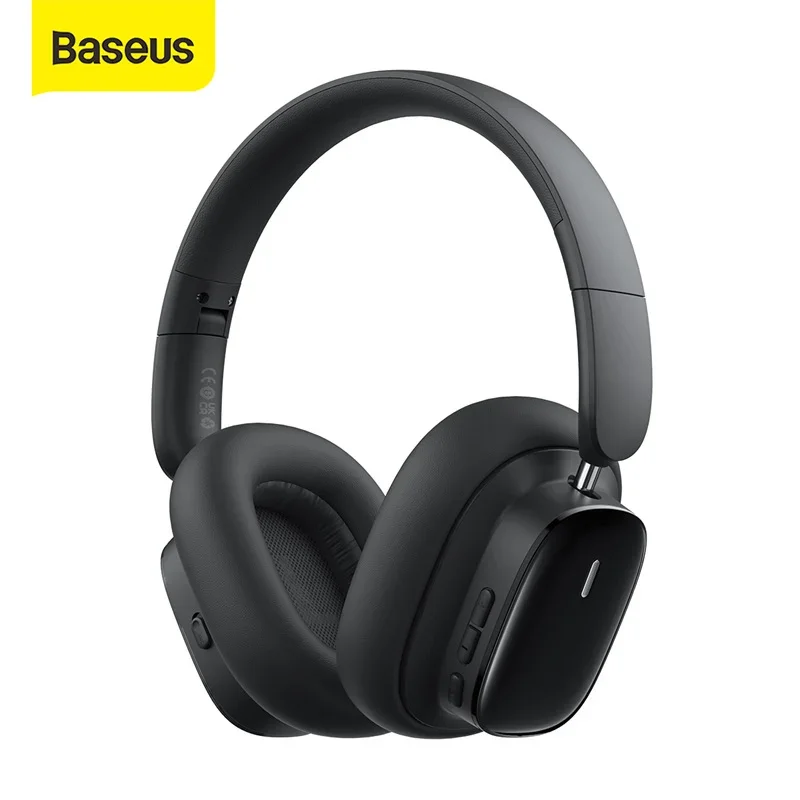 Фото Наушники Baseus Bowie H1i, беспроводные Bluetooth 5,3, наушники ANC с шумоподавлением, Hi-Fi 3D аудио, гарнитура Fone Gamer Pro №1
