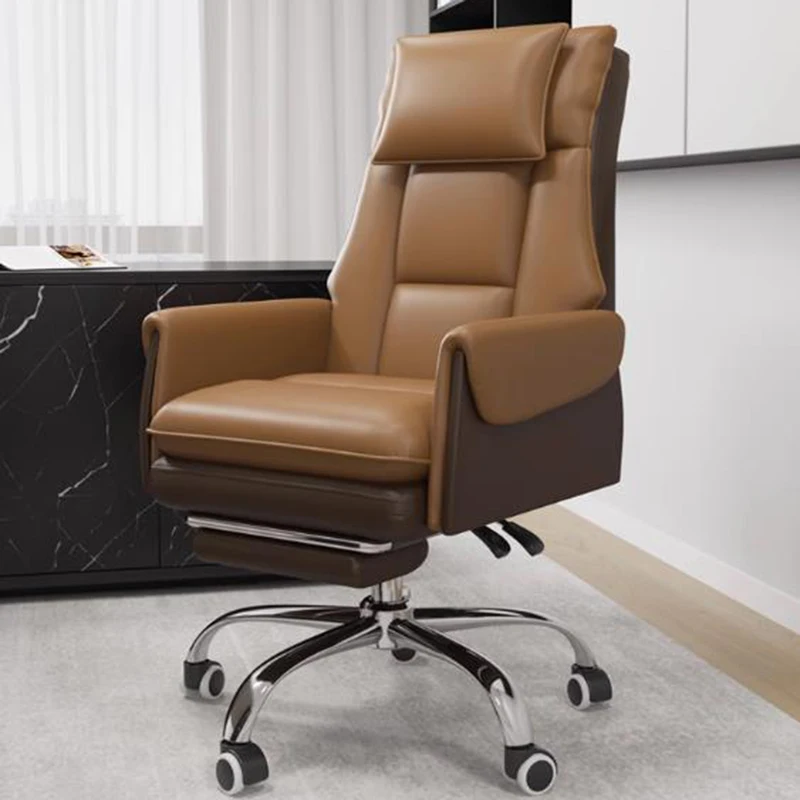 

Мобильные офисные стулья, кожаные компьютерные игры, эргономичное кресло, вращающееся кресло, офисная мебель
