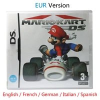 mario series ds game mario kart ds new sealed package memory card for nds 3ds video game consoles gift eur version