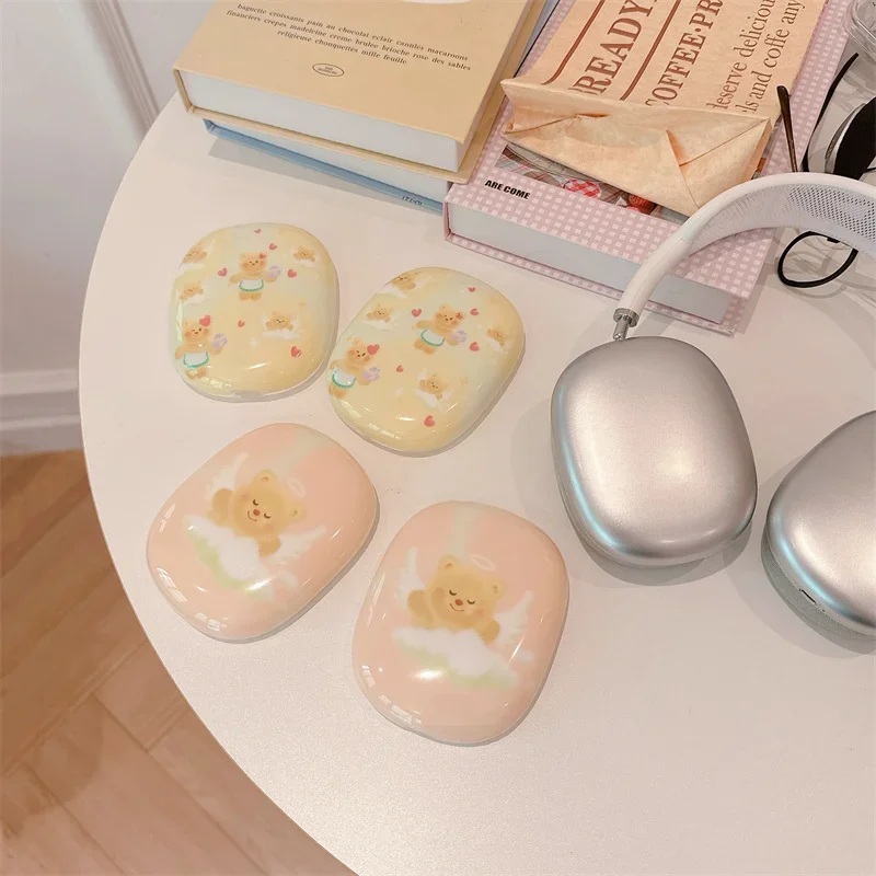 Фото Чехол со звездами и милыми животными для Airpods Max, защитный декор для наушников Apple, чехол для Airpods Max, защита для гарнитуры №2