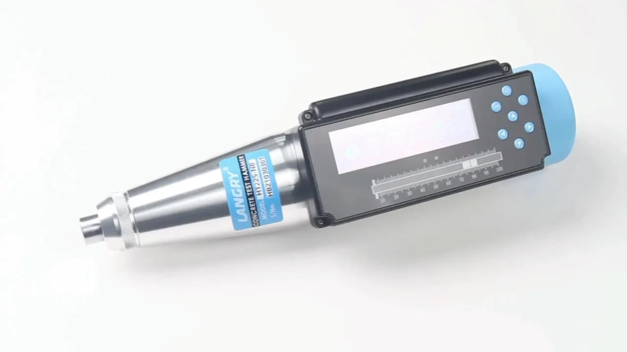 

LANGRY HT225-NB Digital Concrete Test Hammer For Concrete Strength Testing
