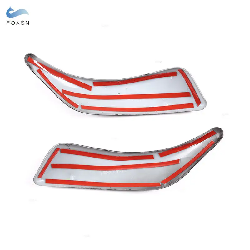 Текстура из АБС-углеволокна 2 шт. автомобильный Стайлинг внутренняя дверная