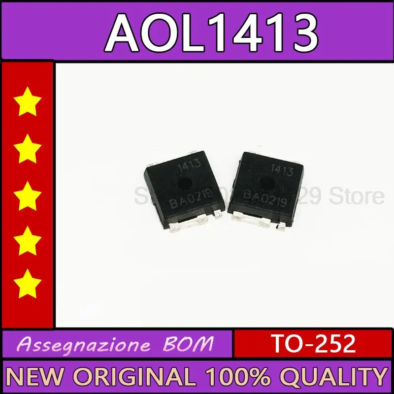 

10 шт AOL1413 AO1413 1413 TO-252 Новая фотография