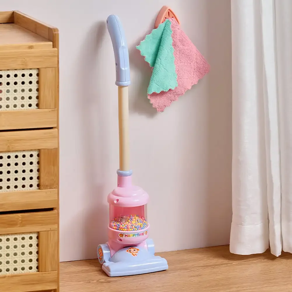 Детский электрический мини-пылесос имитация работы по дому пылеуловитель
