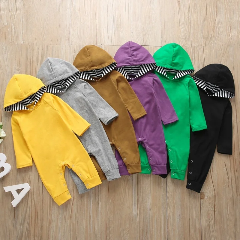 New Newborn Baby clothes Boys Girls Rompers cute Animal Printed Long Sleeve Winter Cotton Kid Jumpsuit Playsuit Outfits Clothing