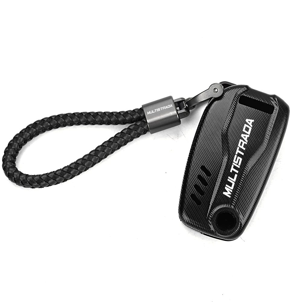 

Для DUCATI Multistrada V2 V2S V4 V4S 1260S MTS 950S Алюминиевый мотоциклетный электронный стартовый ключ с ЧПУ, чехол для ключа, аксессуары