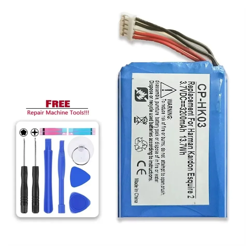 ГСП 805070 Аккумулятор 3200 мАч для динамика Harman Kardon Esquire 2 3 7 В