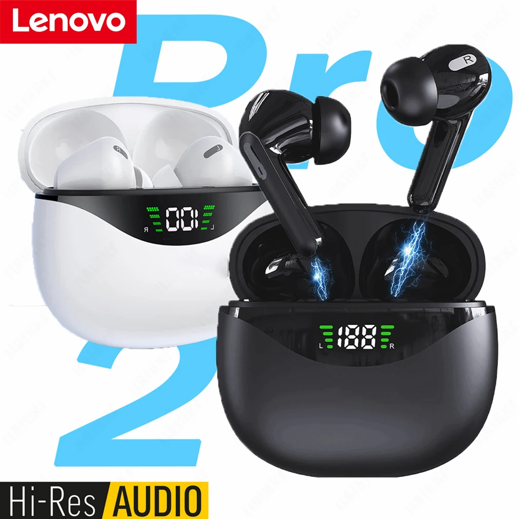 

Lenovo Buds Pods Air 4 Pro TWS Bluetooth Earphone Wireless Game Headset Waterproof Stereo Sport Mini Headphone With Charging Box