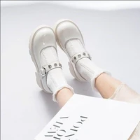 shoes on heels platform shoes womens shoes japanese style mary janes vintage girls high heel student shoes sandal pumps new