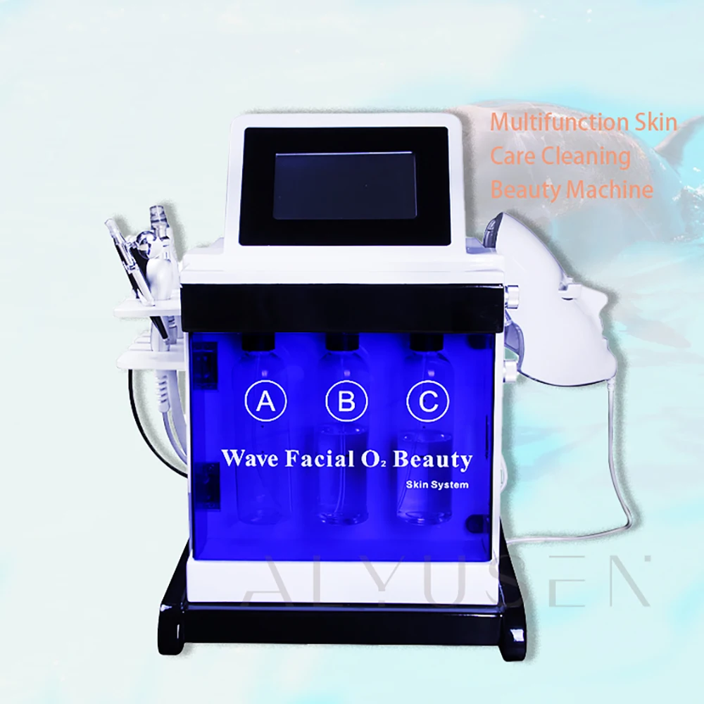 

Multifunctional 5 in 1 Hydra Hydro Dermabrasion Lifting Microdermabrasion Facial Cleansing Machine Skin Rejuvenation Device CE