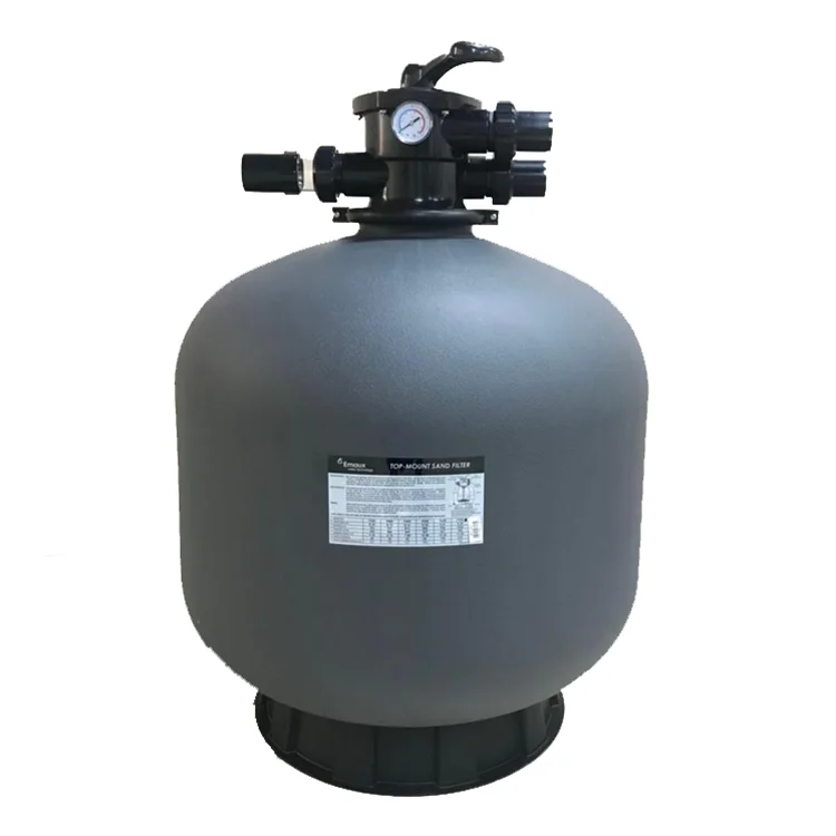 

Emaux ''p'' series top mount sand filter swimming pool sand filter