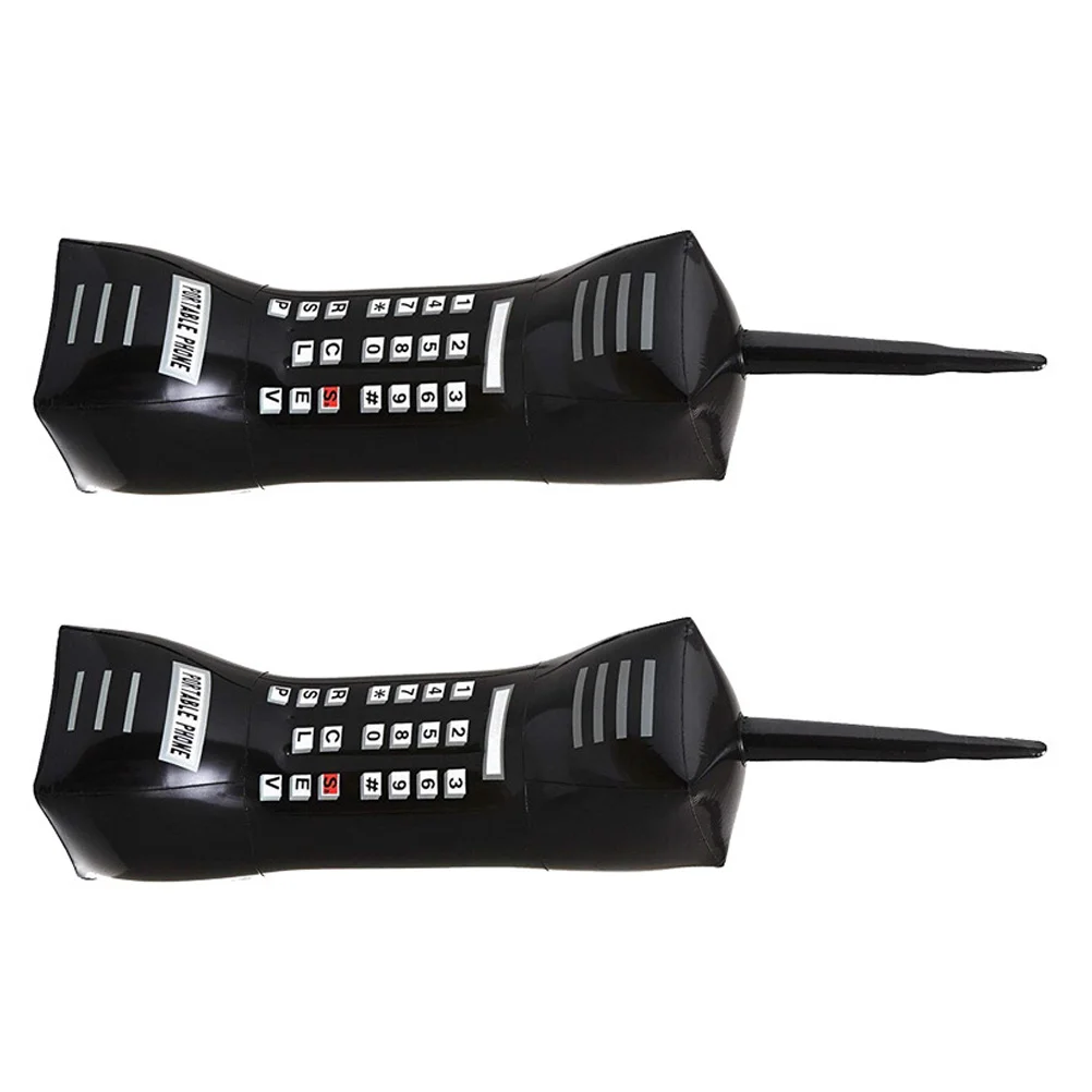 

Simulated Mobile Phone Party Favors Pretend Play Toys Prop Portable Retro Playthings Photo Supplies Inflatable Handset