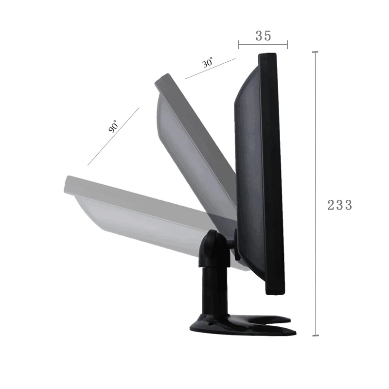 9 7 дюймовый промышленный монитор оборудование для безопасности HD-дисплей VGA HDMI BNC