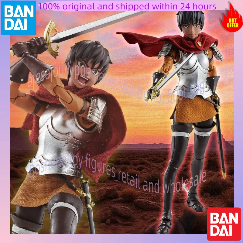 Фото Оригинальные фигурки Bandai S.H.Figuarts SHF Berserk Casca The Band Of The Hawk в наличии, коллекционные аниме-фигурки, модели игрушек №1