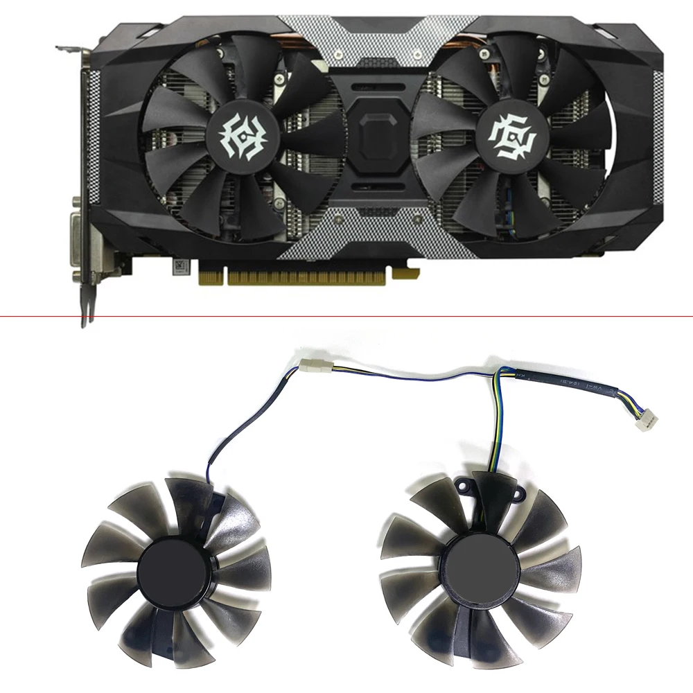 

Kipas Pendingin 85MM Baru GA91S2H 4PIN GTX960 AMP untuk GeForce IGame GTX 1050Ti NVIDIA Gaming GTX1050Ti ZOTAC GTX960 AMP