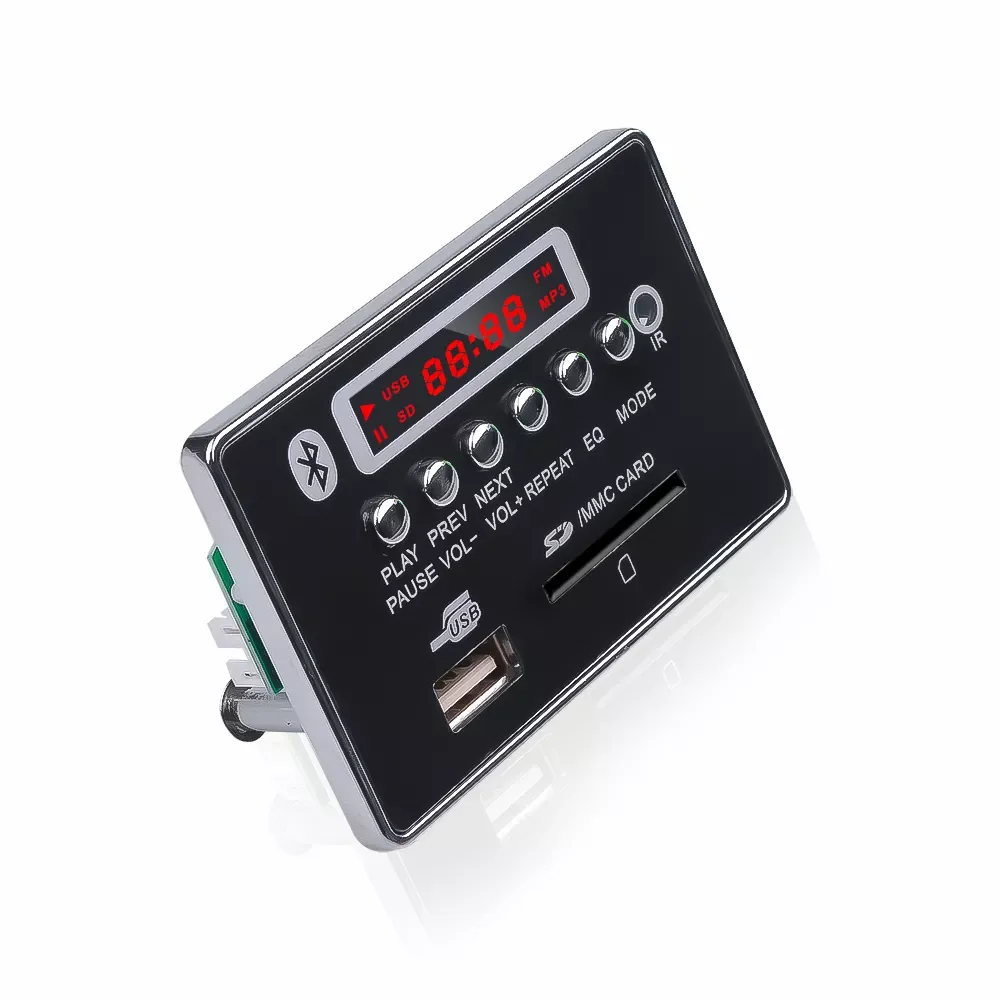 

NEW2023 Bluetooth WMA MP3 Decoding Board Audio Module Support MP3/WMA/WAV/USB/SD/FM/ Remote Car MP3 Player Audio Module