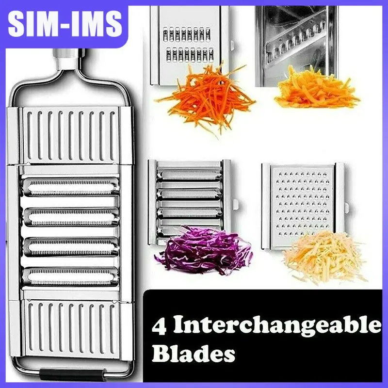 

Kitchen Tools And Gadgets Manual Food Processing Cutter Grater Slicer Wave Knife Chipper Salad Stainless Steel Cutter Grater