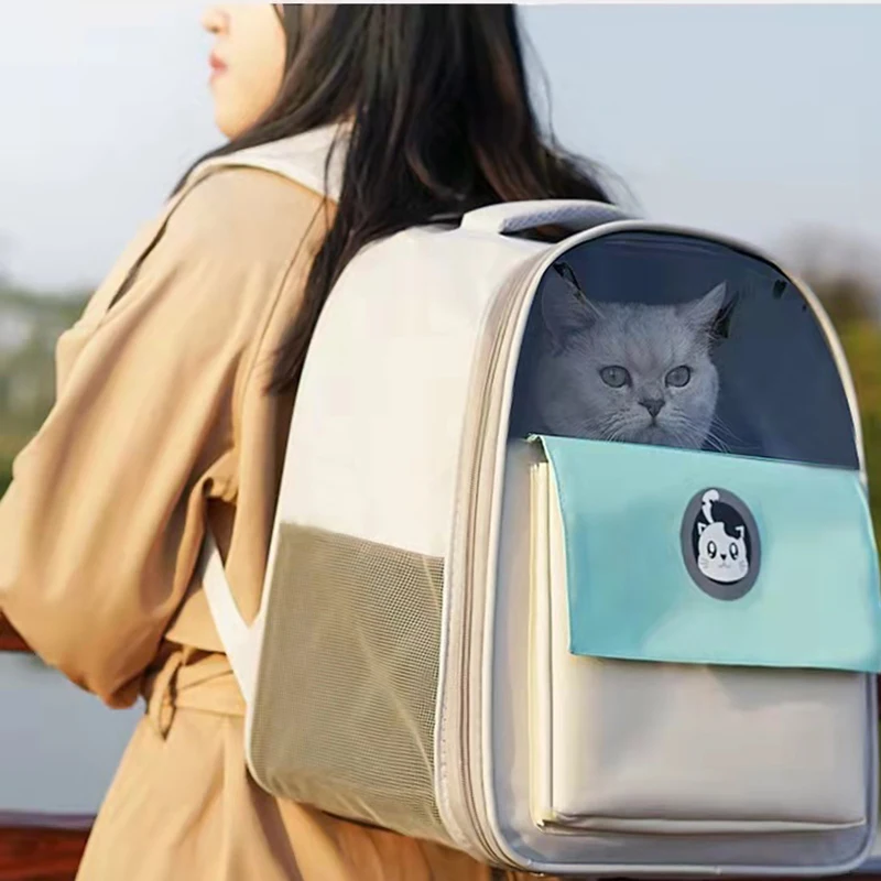 

Вместительный рюкзак для домашних питомцев, портативная прозрачная Удобная дышащая сумка на плечо в виде капсулы для кошек