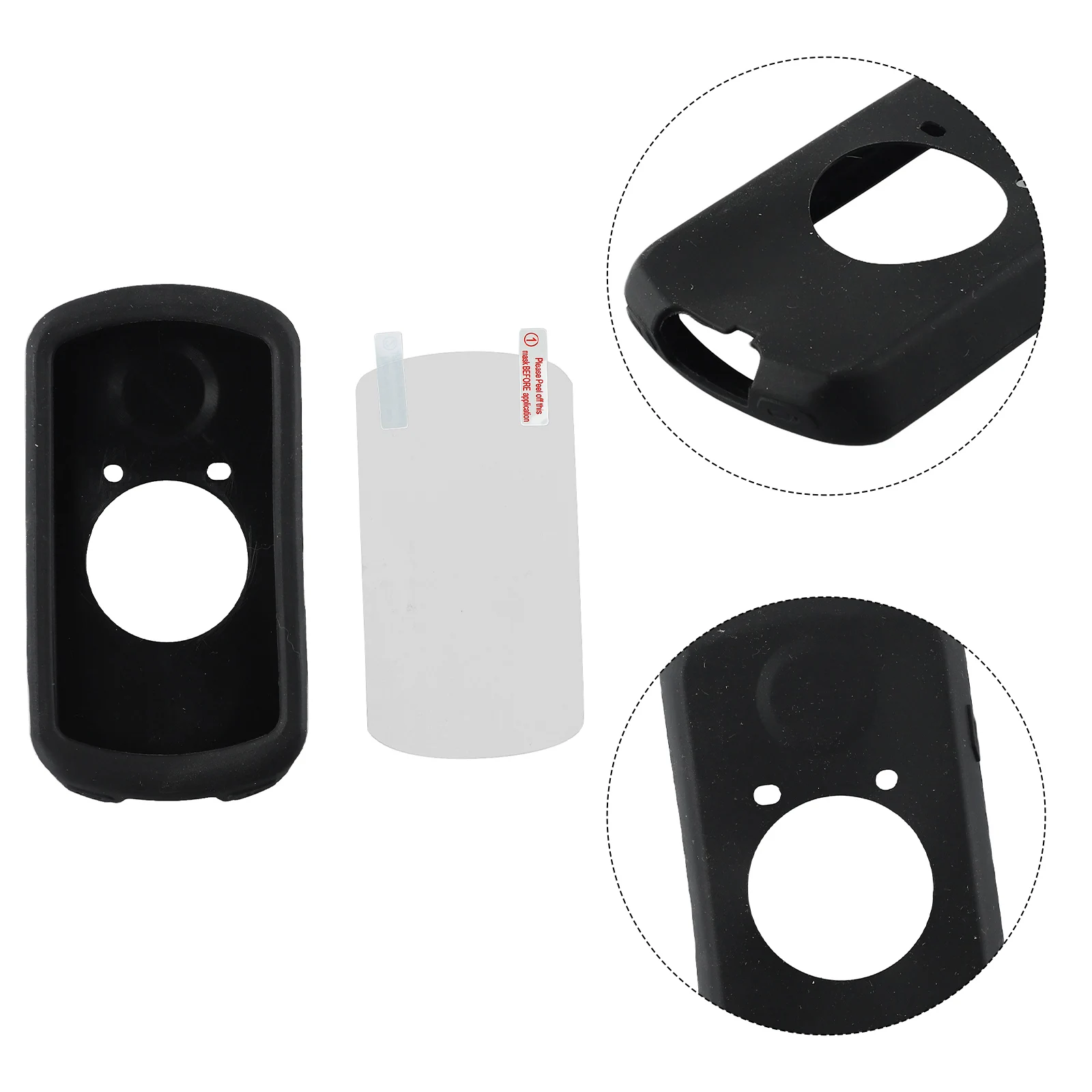 Для Garmin для велосипеда секундомер силиконовый чехол детали корпуса компьютера с