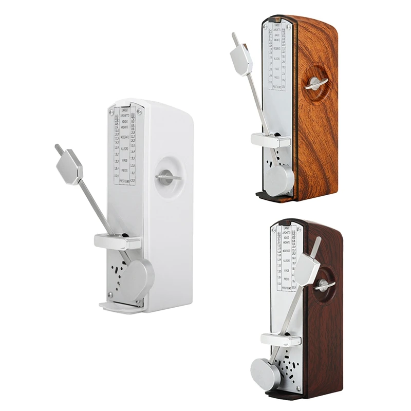 

Piano Mechanical Metronome Musical Instrument Rhythm Metronome For Universal Piano Guitar Violin Musical White