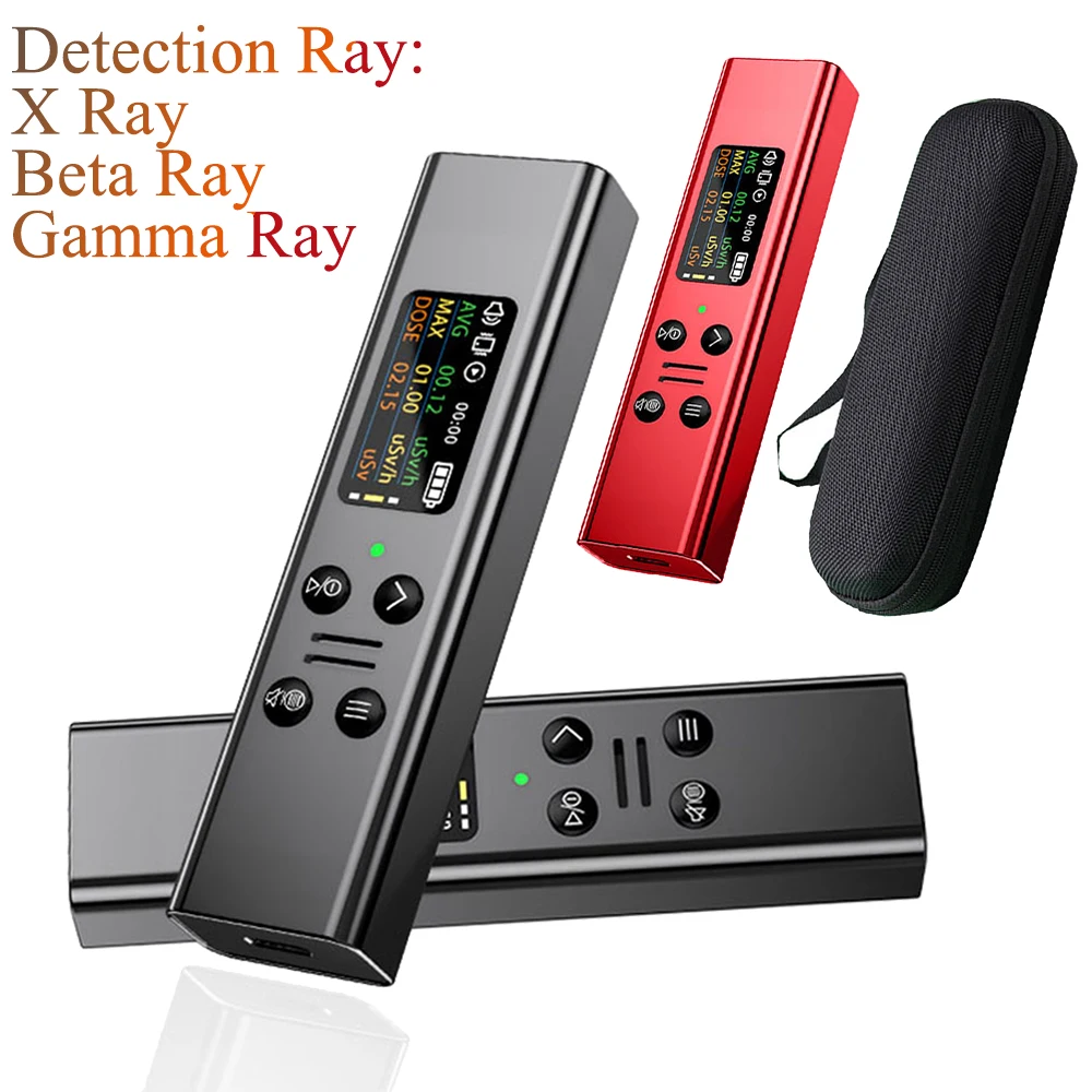 

Nuclear Radiation Detector with 0.96-inch TFT Display Radiation Detector USB Type-C for Accelerator for Nuclear Power Station