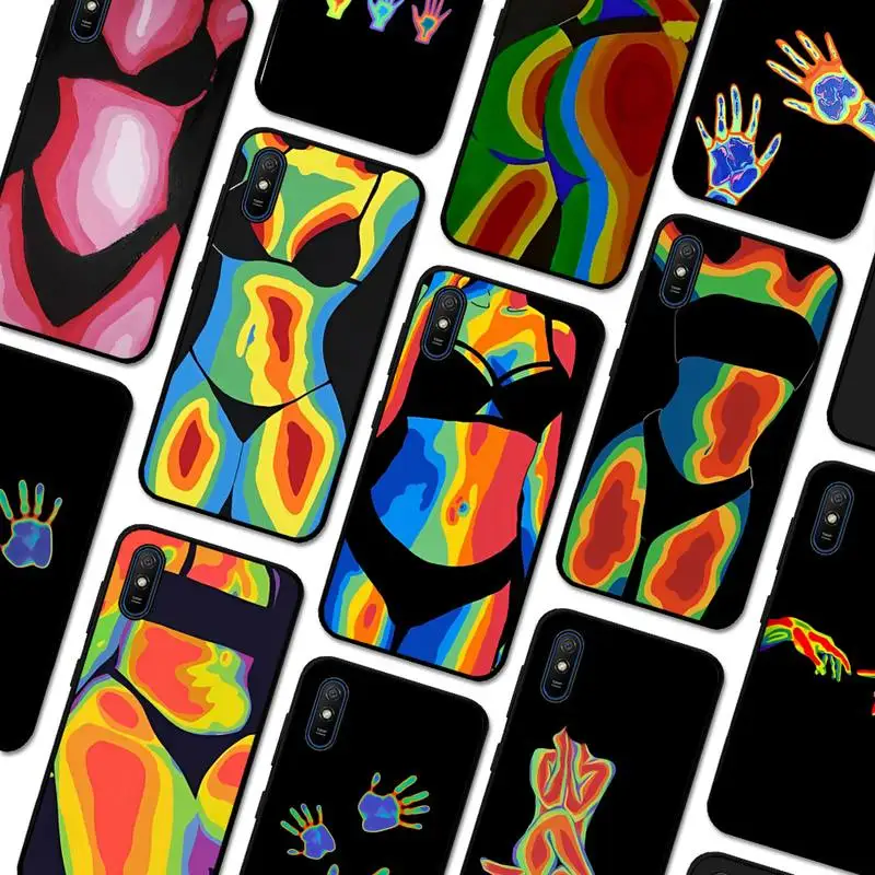 

Thermal Heat Induction Sensor Phone Case for Redmi 5 6 7 8 9 A 5plus K20 4X S2 GO 6 K30 pro