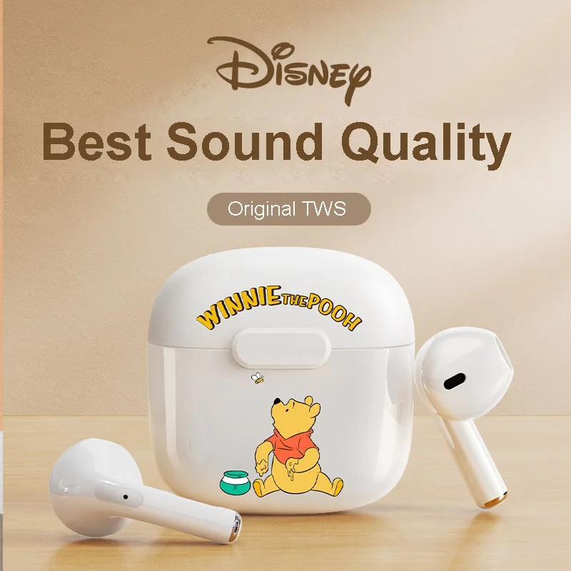 

Disney Tws Headphones Wireless Earbuds Bluetooth Earphones HIFI Stereo Sport In Ear Waterpoof For Smart Phone