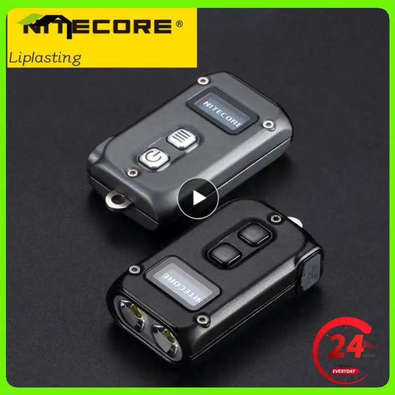 

Fall-resistant Fishing Torch Scratch-resistant Waterproof Key Light 280ma Riding Flashlight Hiking Handlight Outdoor Searchlight