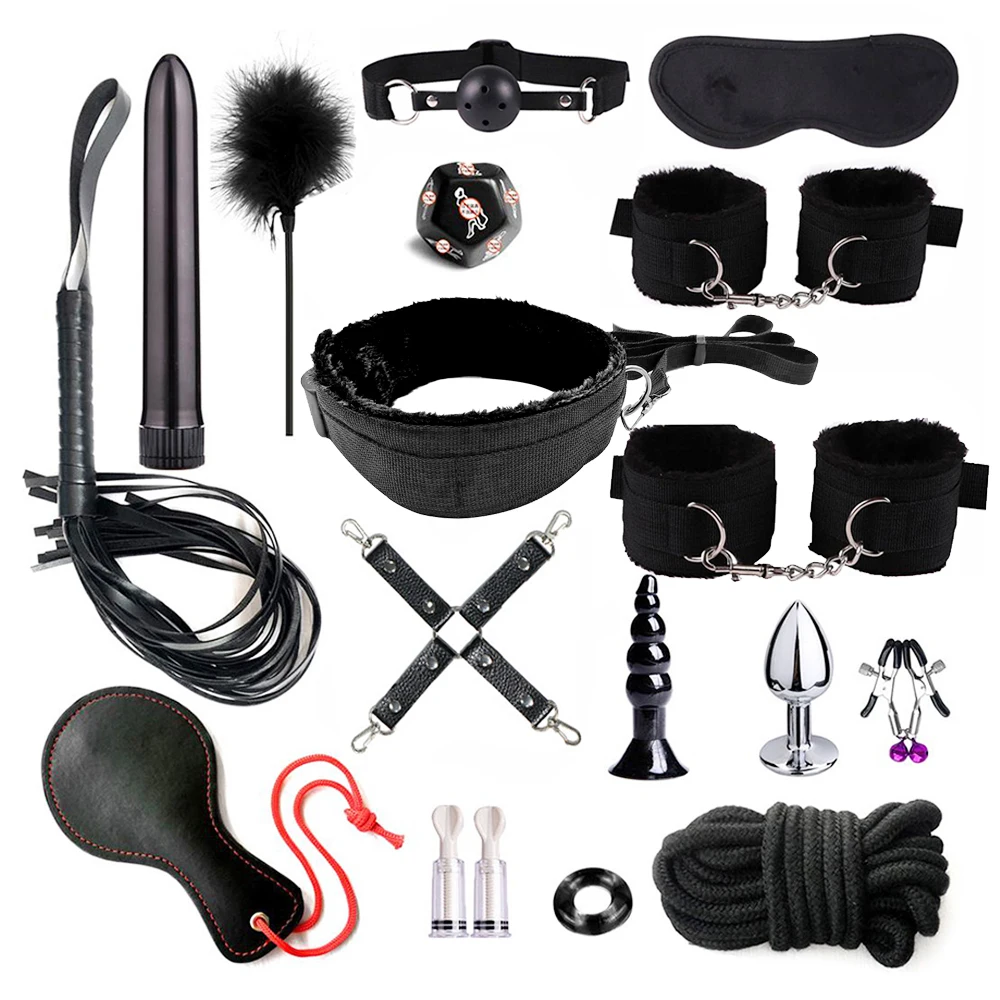Набор для БДСМ-игрушки в кровать