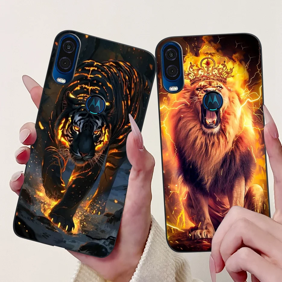 Чехол для Motorola One Vision XT1970-1 XT1970-2, роскошный чехол с рисунком бабочки, мягкий чехол из ТПУ для телефона Motorola One Vision Fundas (art.: 3920cca4cfbfa) - 3920cca4cfbfa