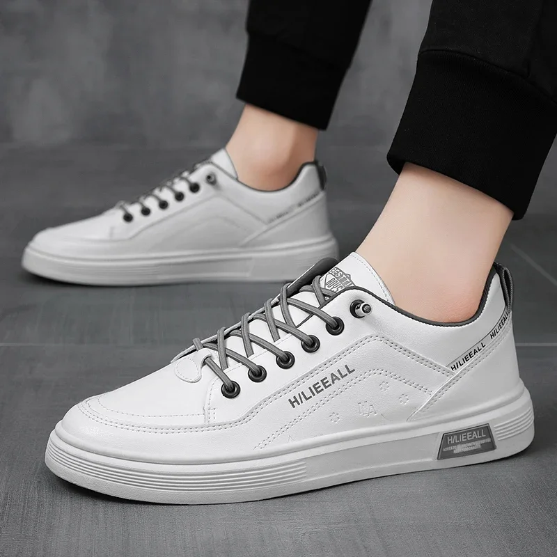 Кроссовки мужские дышащие для скейтборда повседневная обувь плоская подошва