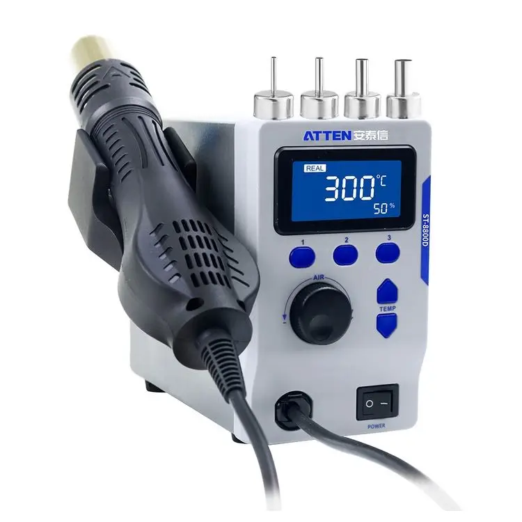 Enlarge Professional Factory good quality welding station temperature control Hot Air Station Soldering