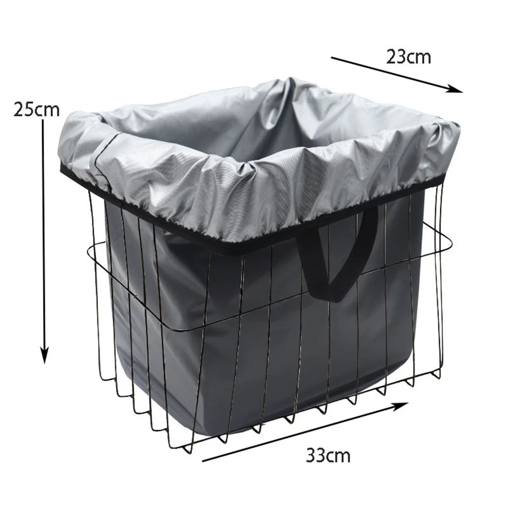 

Bicycle Bike Basket Liner Waterproof Rain Cover Dustproof Shockproof Outdoor Cycling Storage Bag Basket Liner Accessories