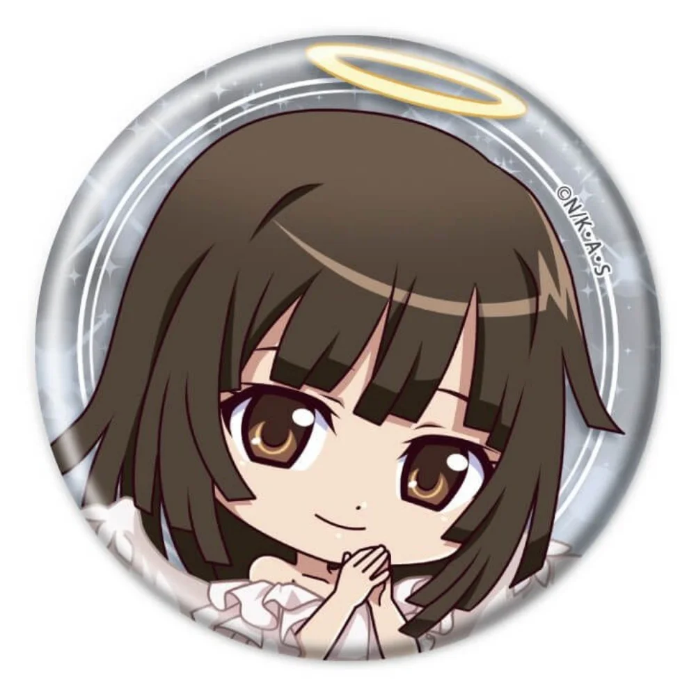 Фото Значок с персонажем аниме Monogatari Series, 6 см, уникальная брошь, праздничный подарок для фанатов аниме, брелок №2