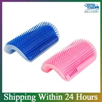 pet grooming wall comb massage cat comb cat self groomerwall corner brush rubs the face with a tickling comb pet grooming supply