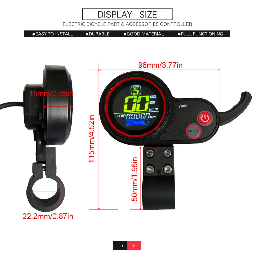 

24-48V 17A 250/350W Sine Wave Controller+Display For Kugoo M4 Electric Scooter For Electric Bicycle Tricycle Ebike E-Scooter