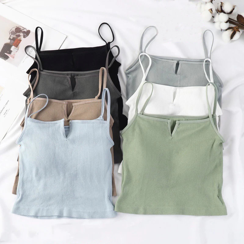 

Casual Solid Color Bras for Womens Seamless Thin Beautiful Back Padded Bralette Crops Tops Ladies Underwear Brassiere