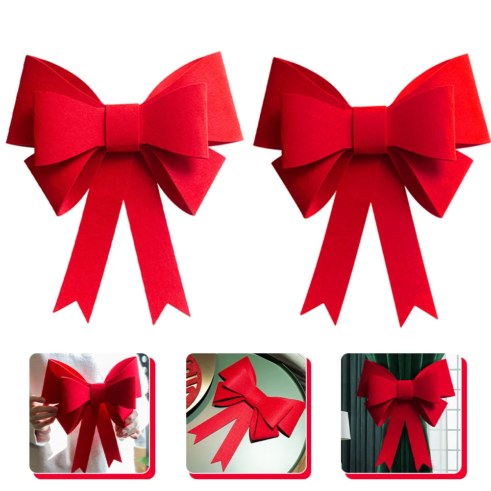 

Рождественские застежки для штор, застежки для окон, застежки с бантом, украшение, драпировочный зажим, украшение для праздника, спальни, де...