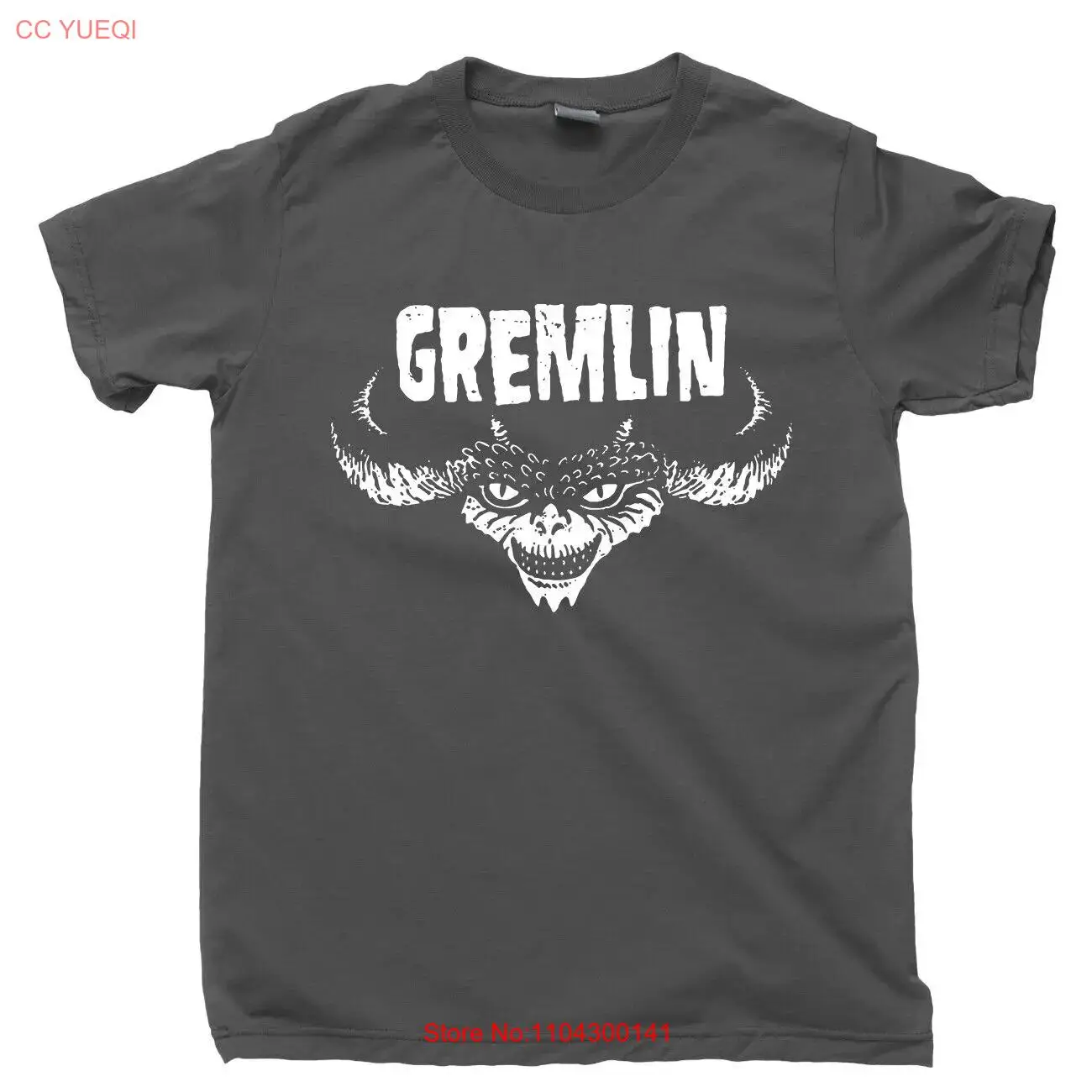 Футболка Gremlin 80-х 90-х годов в стиле панк-рок N Roll Heavy Metal Misfits Samhain Concert с длинными или