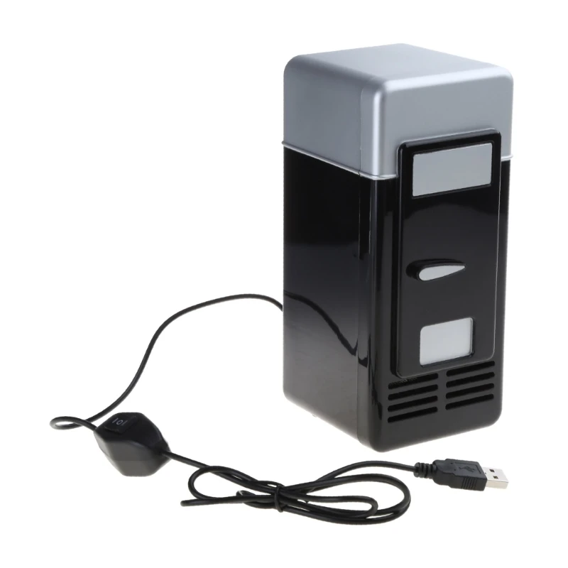 Фото Мини-автомобильный холодильник USB Многофункциональный домашний дорожный автомобильный холодильник двойного назначения, теплый №3