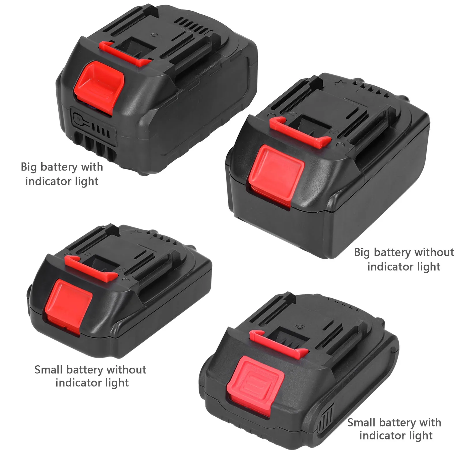 

21V Lithium Battery Rechargeable Batteries For Electric Wrench Drill Saws Angle Grinder Power Tool Multiple Protections Design