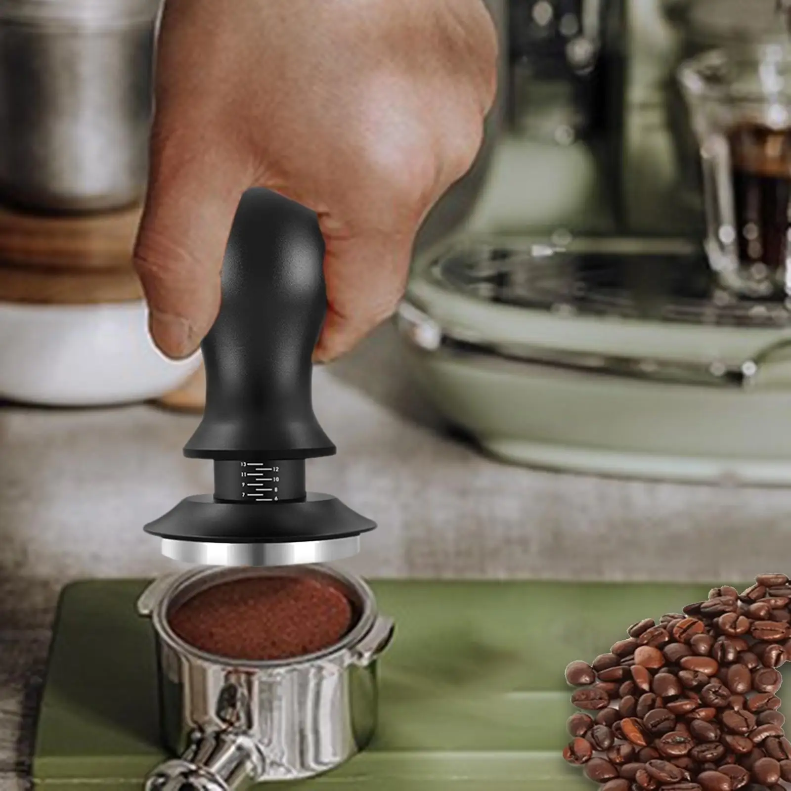 

Stainless Steel Coffee Tamper Portafilter ,Coffee Bean Pressing Utensils ,Coffee