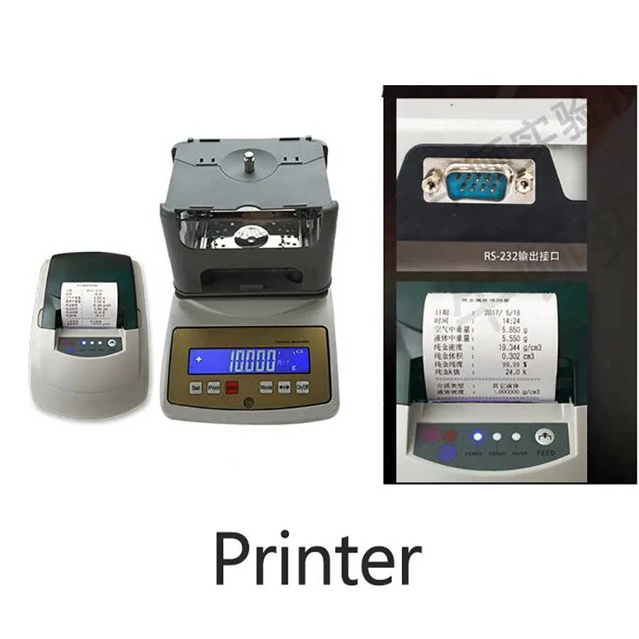 24K 22K 20K 18K Золотой МЕТР Машина для испытания чистоты Компьютерный тестер