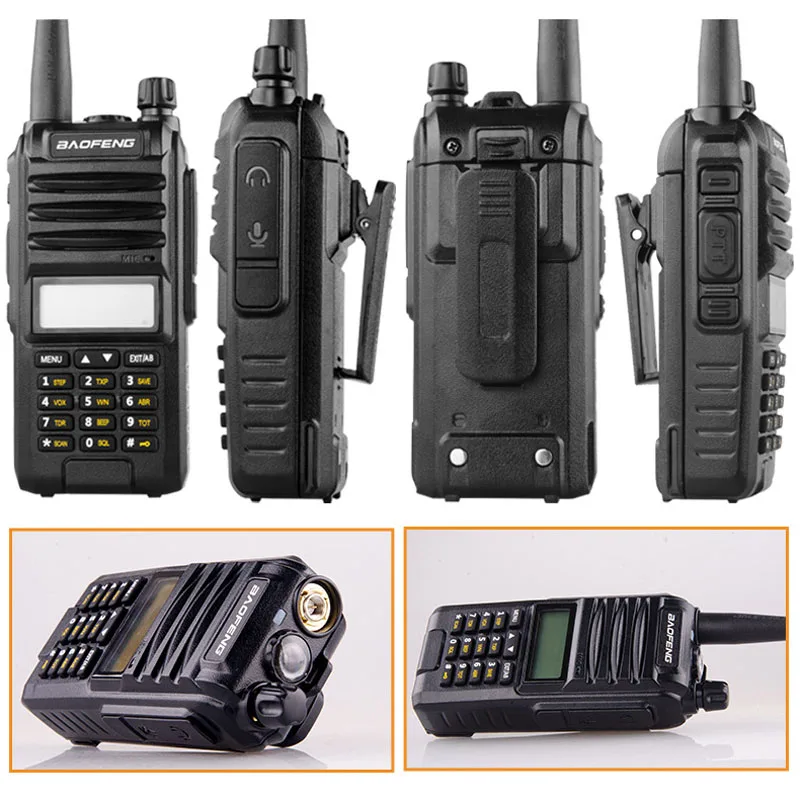 Baofeng BF-A58S Tri Band IP57 Waterproof Walkie Talkie 136-174/200-260/400-520MHz 128 Channel Portable Two Way Radio Transceiver